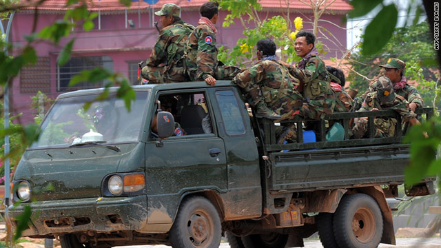 Cambodian soldiers